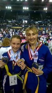 silver in world championships