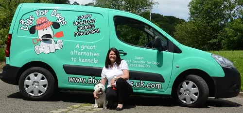 SUE, DOG VAN