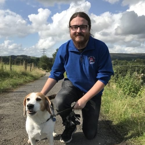 Tom Cload, your local dog walker in Ainsworth, Elton & Walshaw
