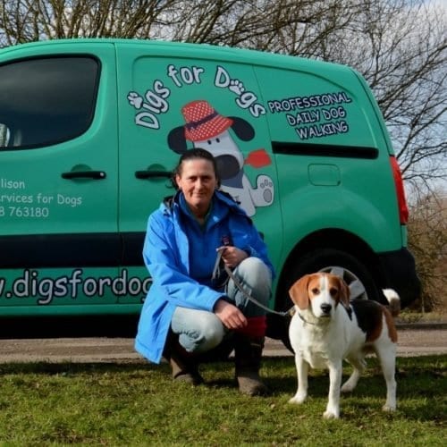 Alison Ellis, your local dog walker in Ramsbottom & Greenmount